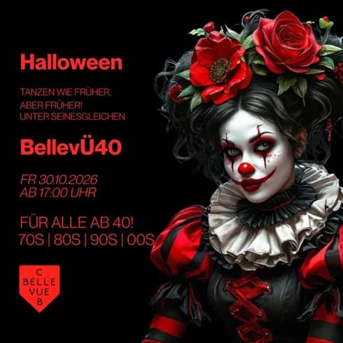 Flyer: BELLEVÜ40 HALLOWEEN